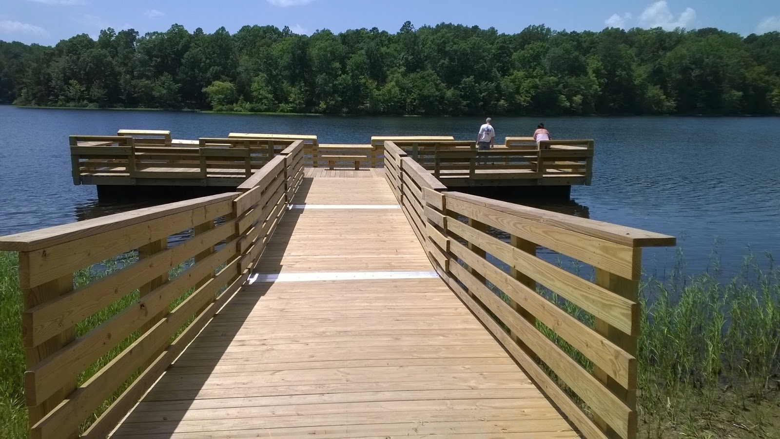 North Carolina River Fishing and Canoeing with Mack Holt Reservoir