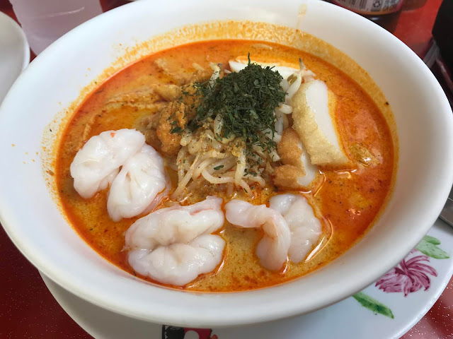 Laksa at Chinatown Seafood Restaurant Singapore