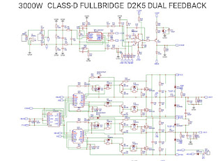 Schematic Class-D Fullbridge D2K5