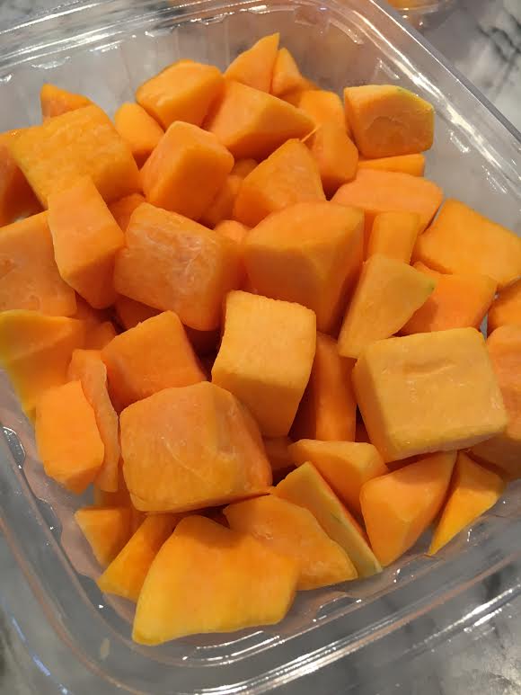 Redhead Says ROASTED BUTTERNUT ZIGZAG SQUASH