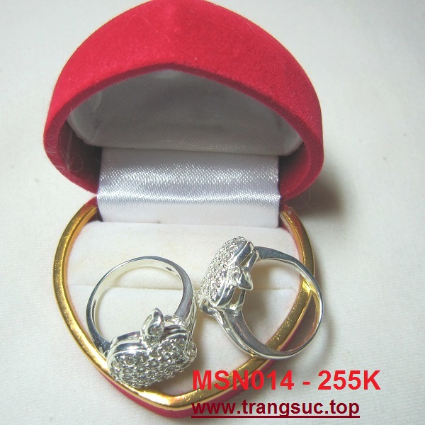 TrangSuc.top - Nhẫn đính đá trắng cao cấp MSN014 - 255.000 VNĐ Liên hệ: 0906 846366(Mr.Giang)