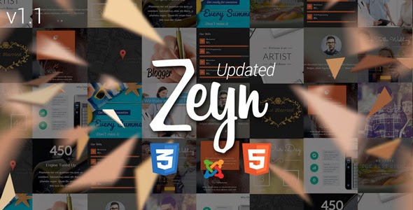  Zeyn | The Joomla Template