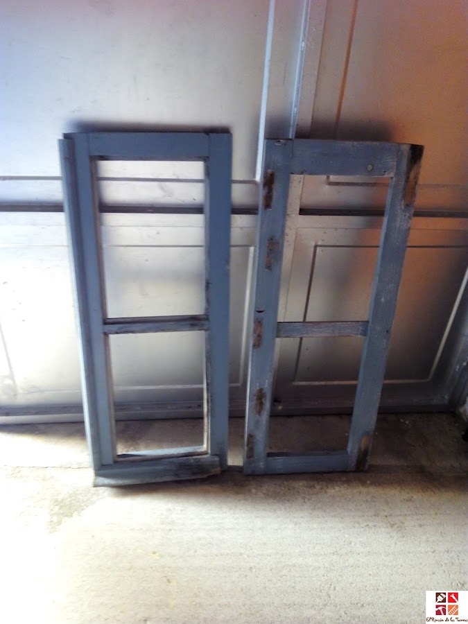 reciclar una contraventana