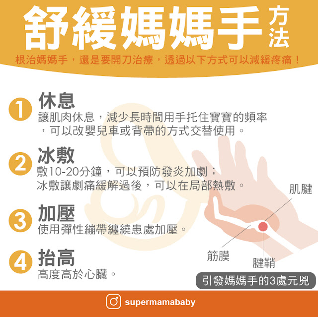 媽媽手痛緩解方法