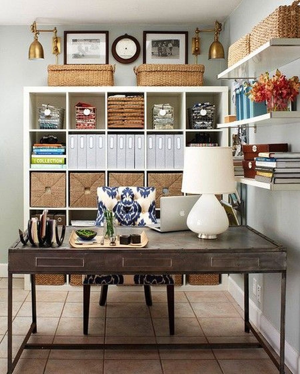 45+ Smart Office Shelf Decor Ideas