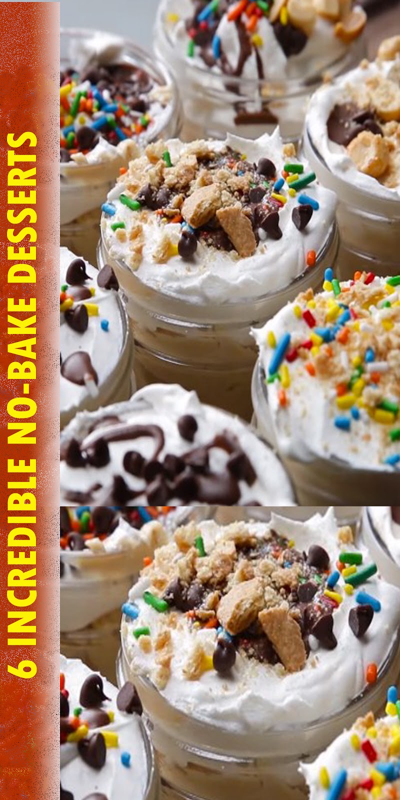DESSERT RECIPES EASY NO BAKE | 6 INCREDIBLE NO-BAKE DESSERTS