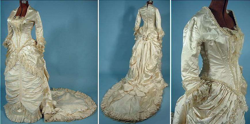 Свадебные платья 19 века. Свадебные платья конца 19 века. Старинные Свадебные платья. Свадебные платья 17 века