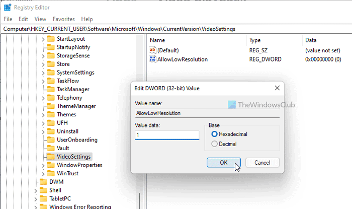 Économisez de la bande passante réseau en lisant la vidéo à une résolution inférieure sur Windows 11