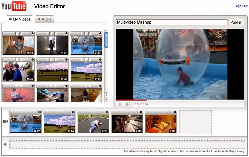 free youtube video editor app
