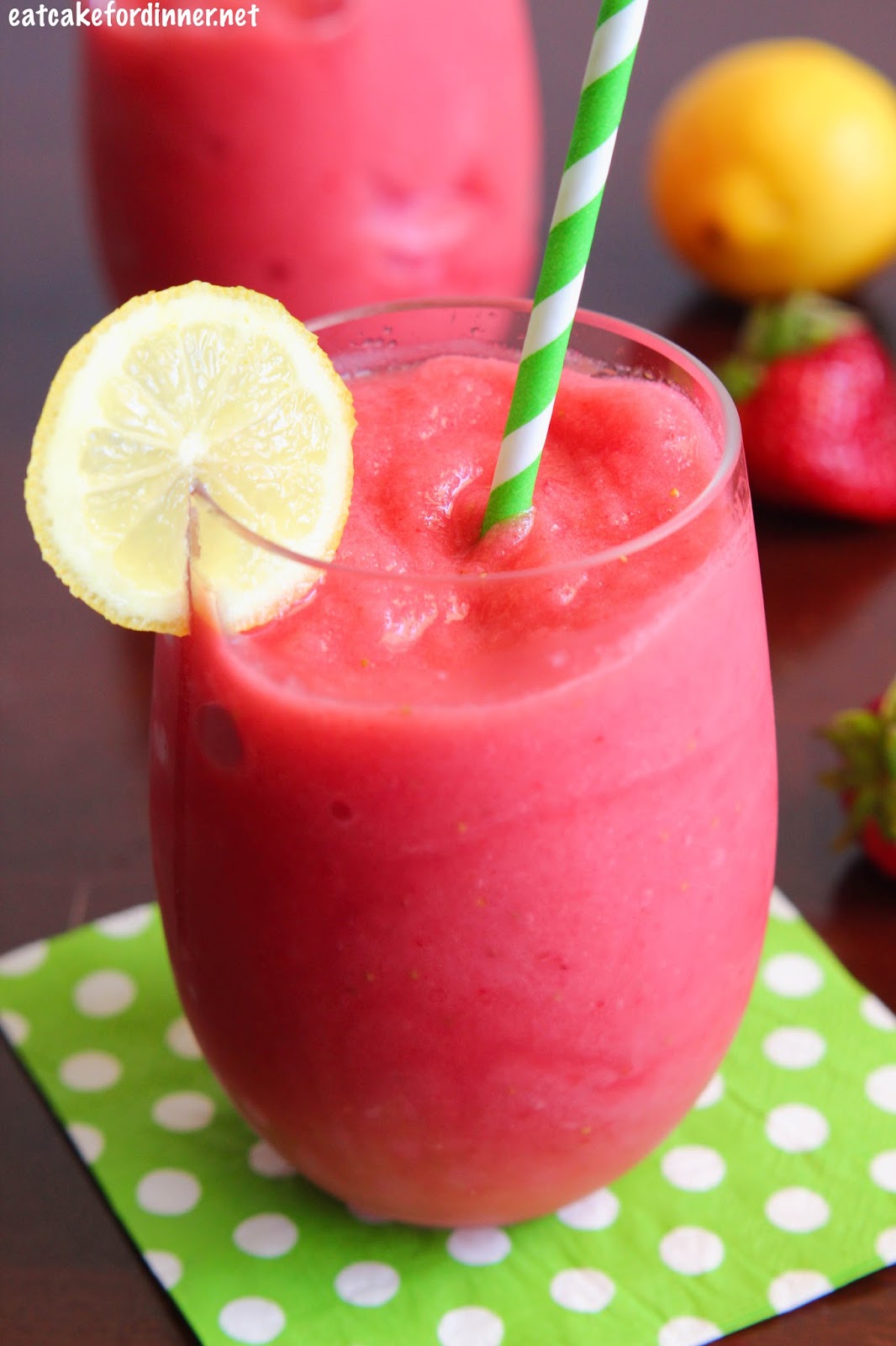 Frozen Strawberry Watermelon Lemonade | Eat Cake For Dinner | Bloglovin’