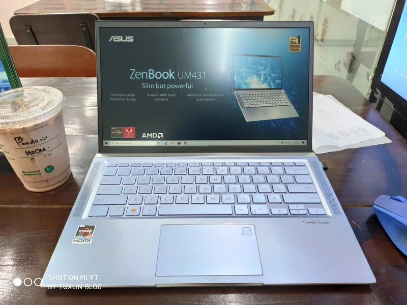 Desain Asus Zenbook 14 UM431DA AM701T