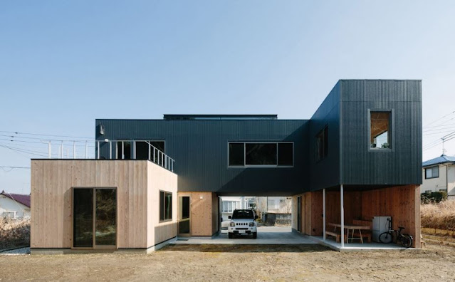 desain rumah minimalis modern dengan rooftop