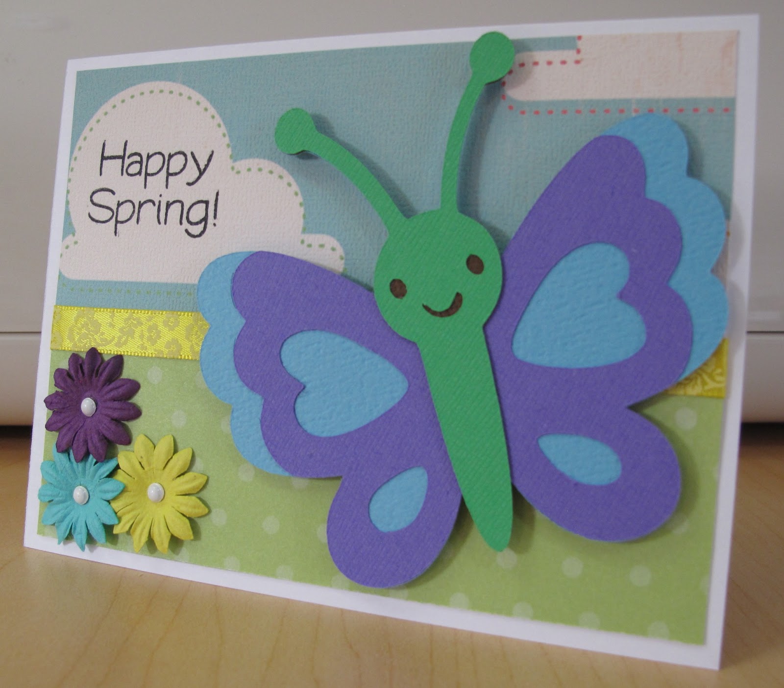 Cards By Cricut Spring Card