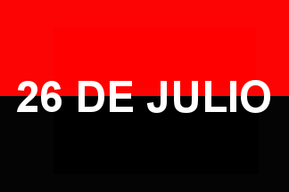 Движение 26 июля. 26 Julio Cuba. Флаг 26 июля. М 26 7.