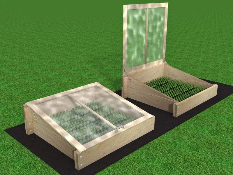 Easy Store Cold Frame Plans