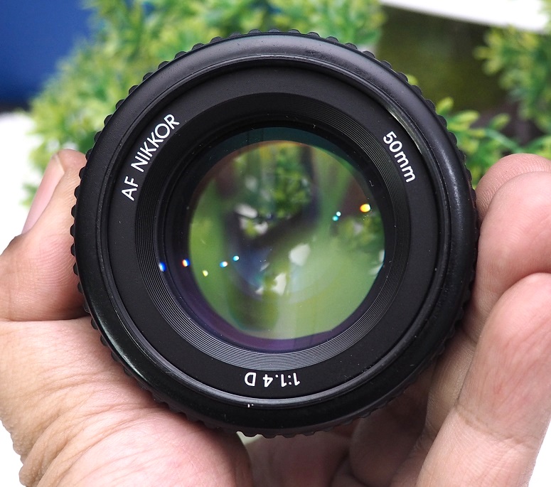 Lensa Fix Nikon AF-D 50mm f1.4D | Jual Beli Laptop Second dan Kamera