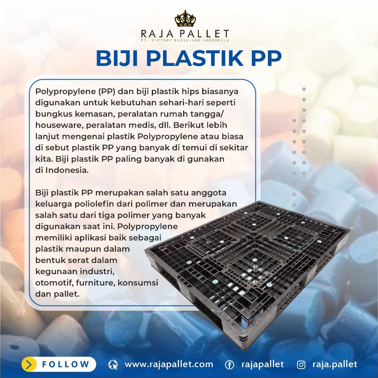 pallet plastik PPE
