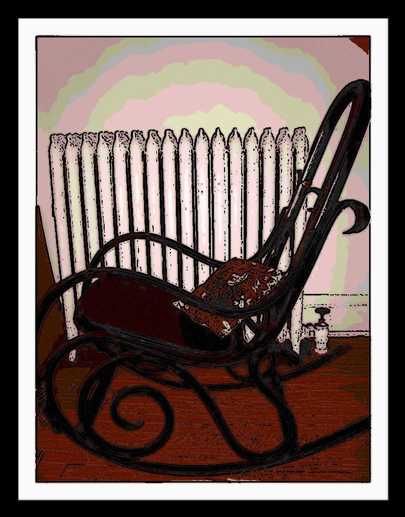 To Queenie's Paranormal Playhouse! THE HAUNTED ROCKING CHAIR