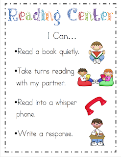 Literacy Center "I Can" Cards {Freebie}