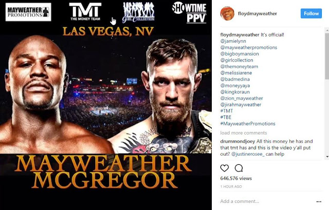 Watching Floyd Mayweather vs Conor McGregor Online (2017) Live Streaming Picture 1
