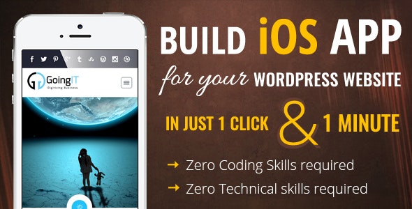 iWappPress v1.0.7 - builds iOS Mobile App for any WordPress Website iWappPress v1.0.7 - builds iOS Mobile App for any WordPress Website