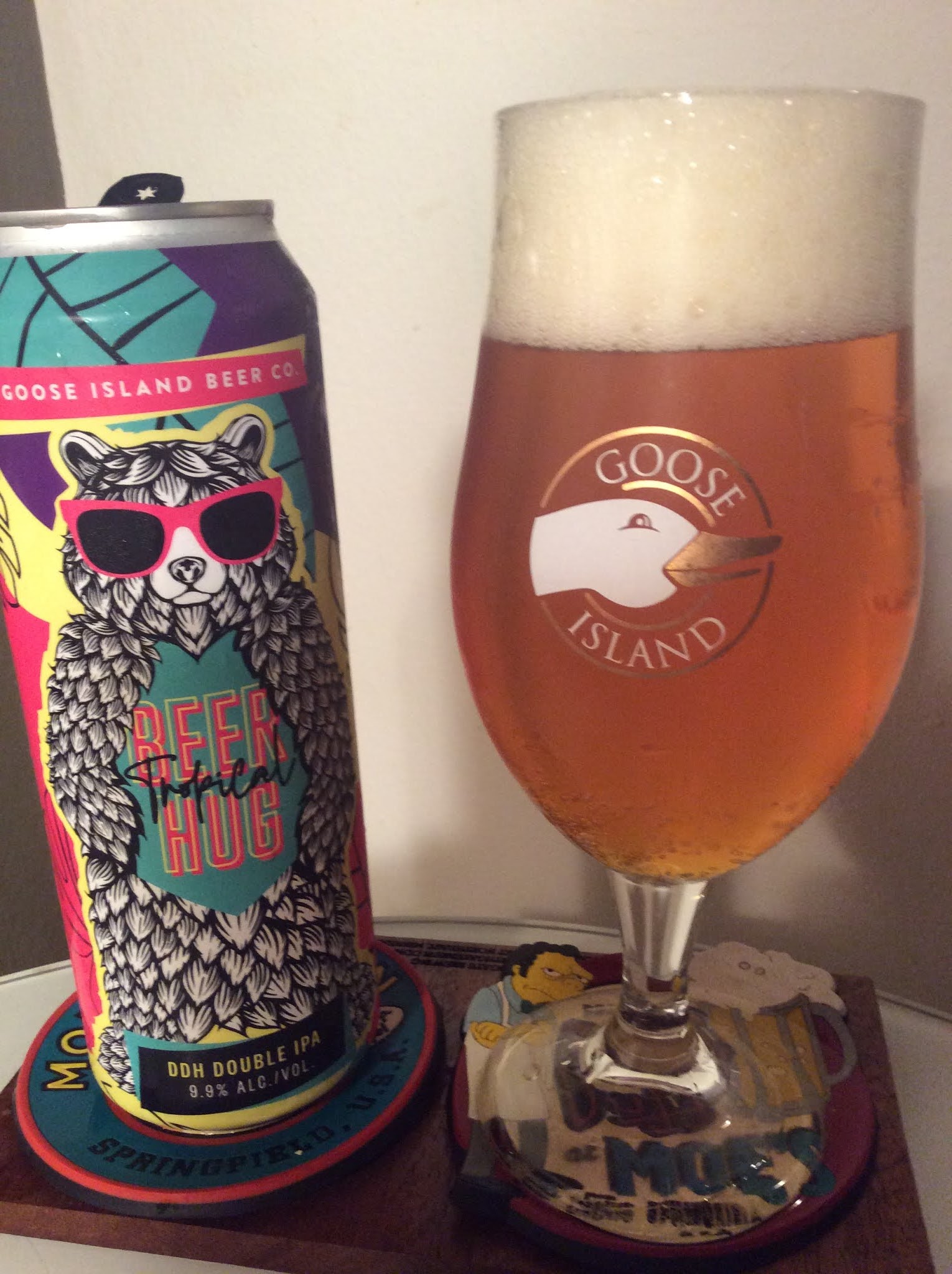 The Bitter Nib Goose Island Tropical Beer Hug DDH Double IPA
