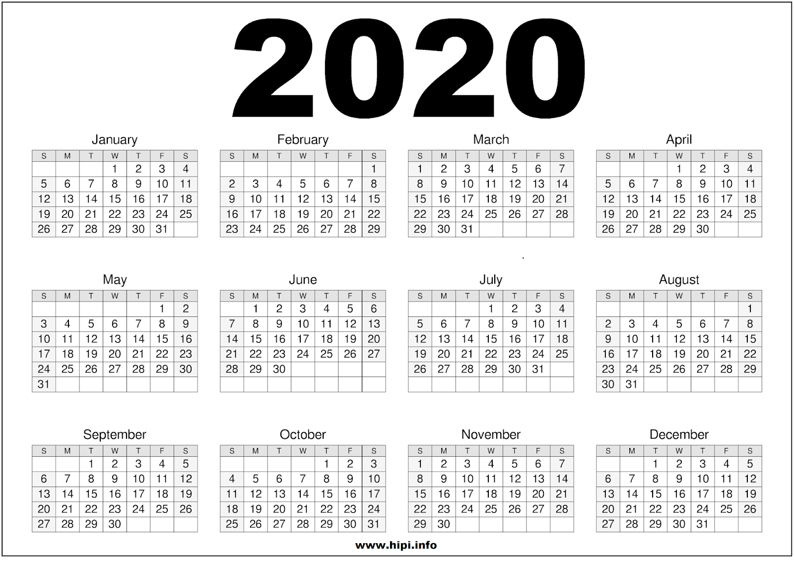2020-calendar-png-free-download
