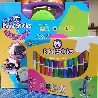 Little Brian Paint Sticks Review Age 3+