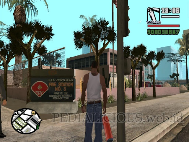 3. Las Venturas Fire Department GTA SA