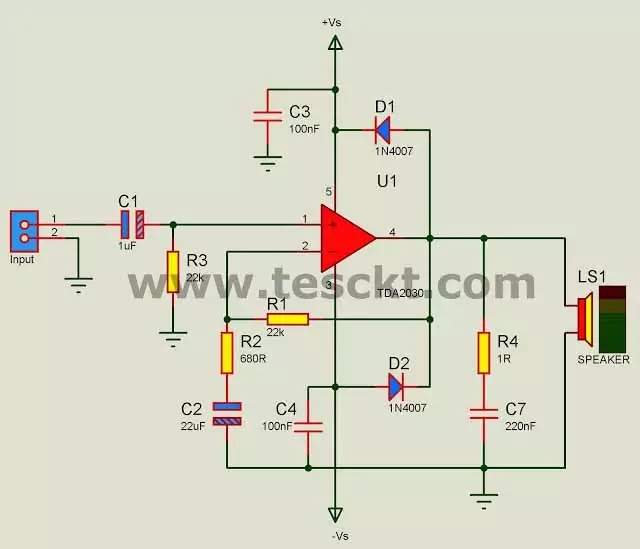 tda2030 dual power supply tda2030 dual power supply