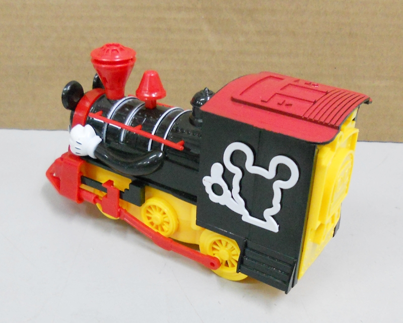 BongBongIdea: MICKEY MOUSE TRAIN BUMP N GO ACTION WITH SOUND AND LIGHT