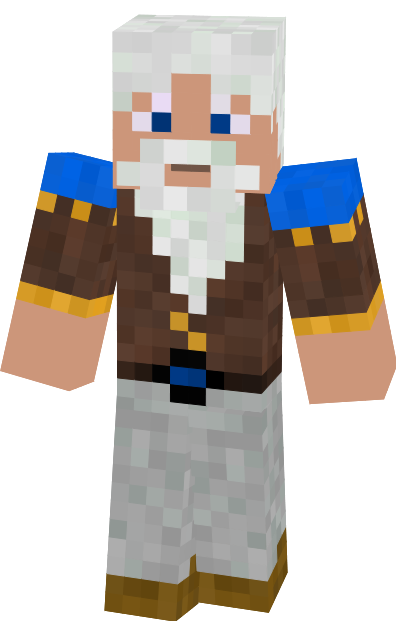 Minecraft Custom Maps and Skins: Wizard Skin!