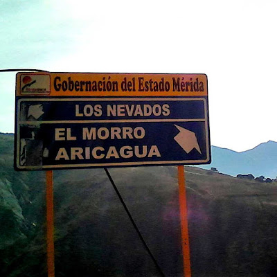 Ruta Pueblos  Nevados  Mérida Venezuela.