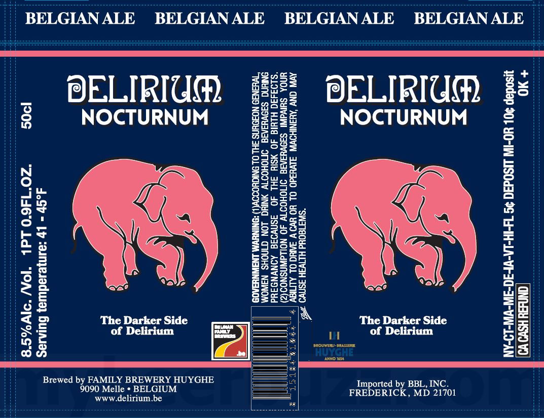Brewery Huyghe Updates Delirium Tremens, Delirium Noel & Delirium