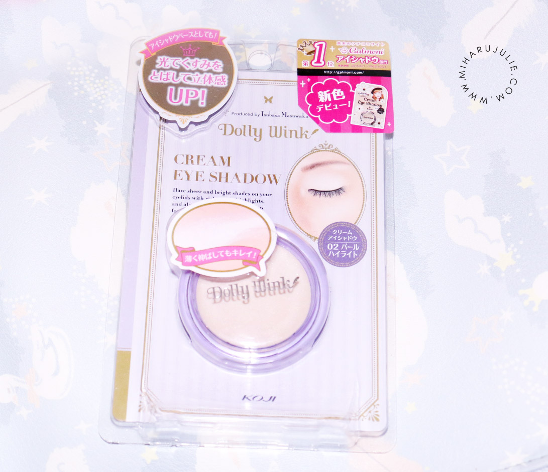Dolly Wink Cream Eyeshadow 02 Pearl indonesia beauty and travel blogger