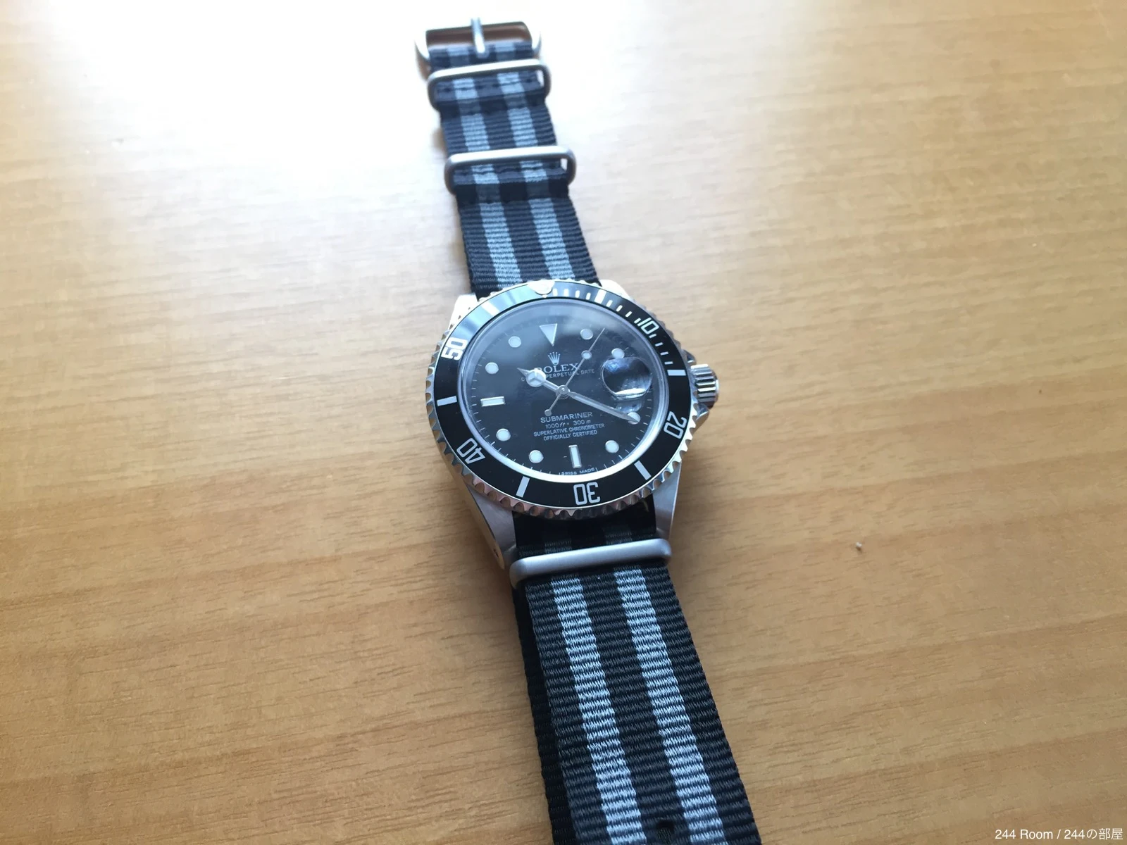 Rolex-submariner-date-natoG10strap-watchgecko