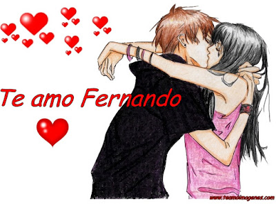Te amo Fernando