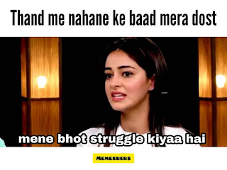 Ananya Panday Meme (Main Bahut Struggle Kiya Hai)