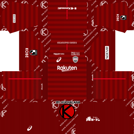 Vissel Kobe 2019 Kit - Dream League Soccer Kits