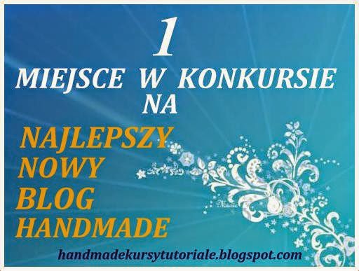 WYGRAŁAM KONKURS najlepszy nowy blog