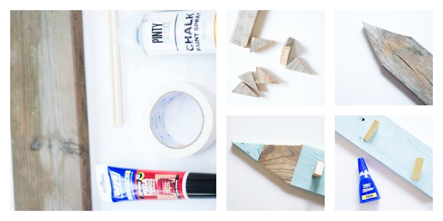  Perchero infantil lápiz diy