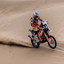 Silk Way Rally: Luciano Benavides sube un lugar en el podio provisional