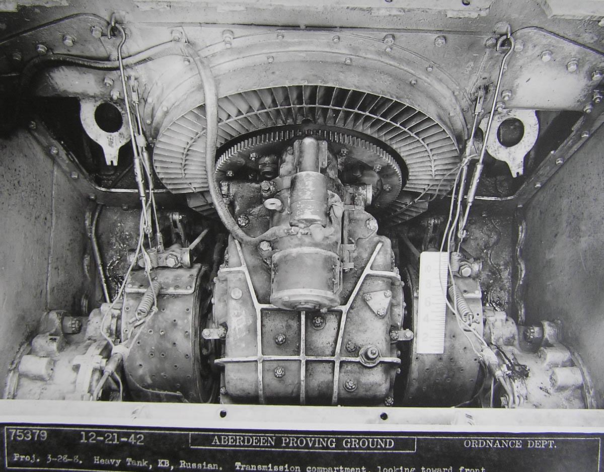 Tank Archives KV1 Engine Compartment