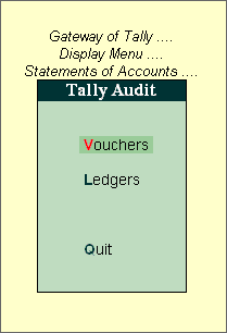 Use Tally Audit Features In Tally