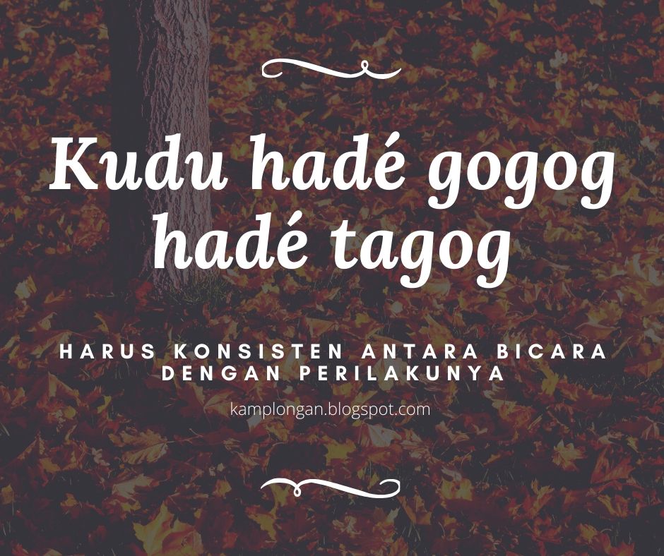 Pepatah Sunda Kahirupan – Hal