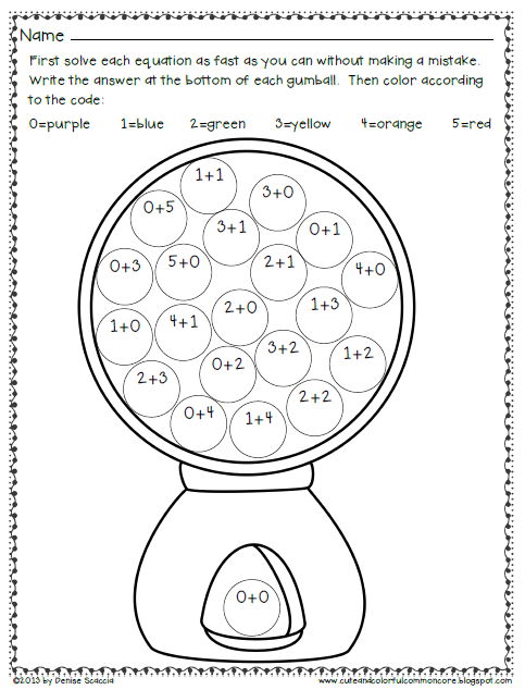 Cute and Colorful (Common Core, Too!) Ms. Scaccia's Kindergarten Blog