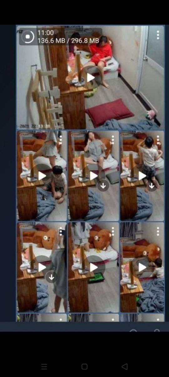 Cip 2 chị em bé vy lộ clip 6