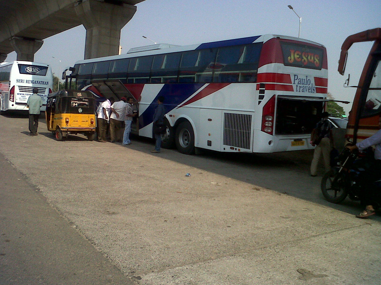 Travel with Sam Chennai Bangalore Multi Axle "Sleeper" Bus.