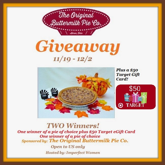 New Age Mama “The Original Buttermilk Pie Company” Pie Giveaway