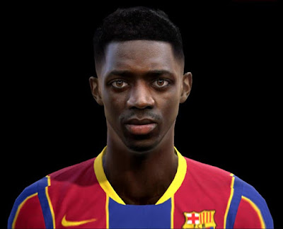 Ousmane Dembélé Face for PES 2013